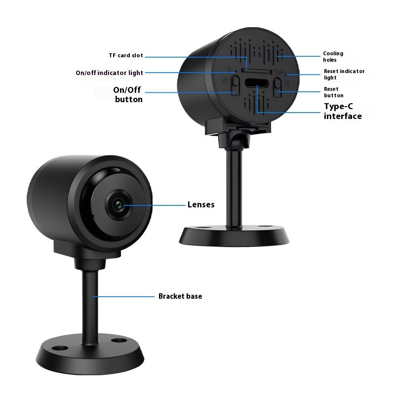 Smart Wireless WiFi Security Camera – 1080p C1