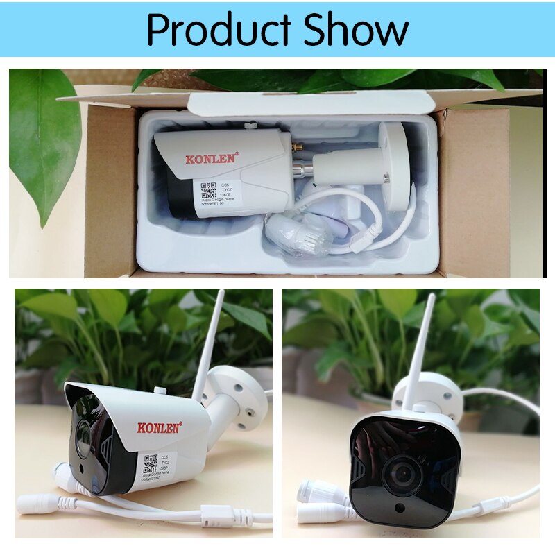 KONLEN 1080p Outdoor Wi‑Fi Security Camera – Tuya/Smart Life