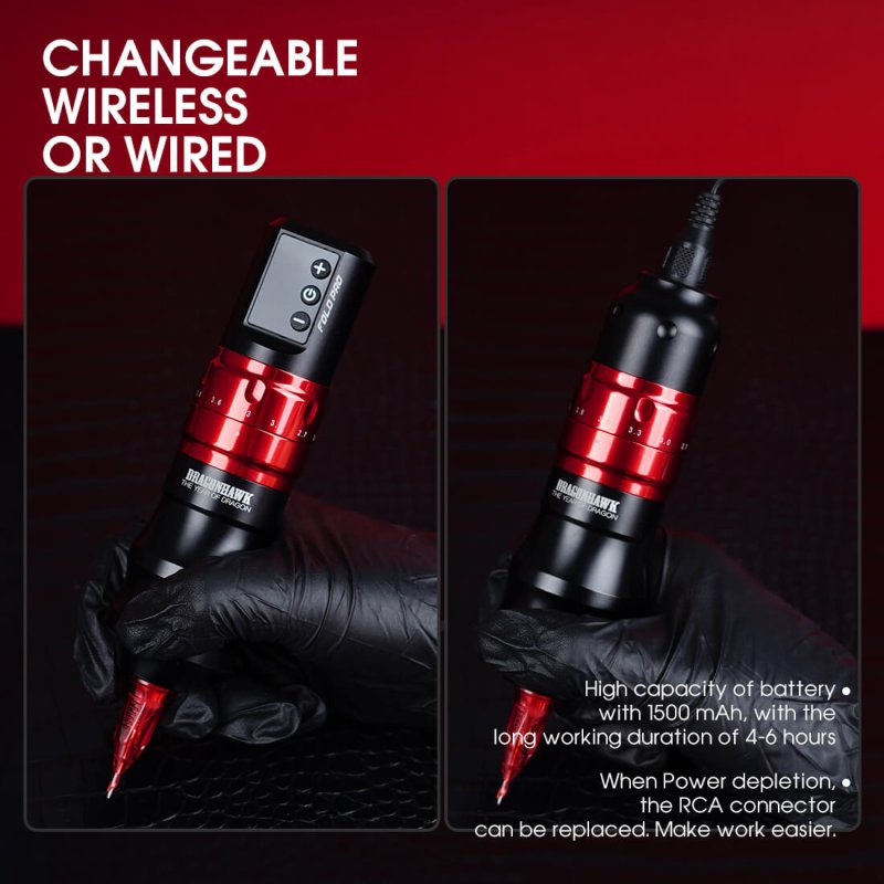 Kit | Dragonhawk  Fold Pro Year of Dragon Edition Rotary Machine Pen Wireless Professional Bundle (Copy)